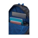 Ученическа раница CoolPack Cross Spiderman отвътре, с тетрадки и бутилка
