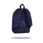 Ученическа раница CoolPack Cross Stitch Gold отзад, с презрамки
