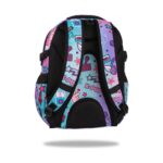 Ученическа раница CoolPack Duo K-POP Bright отзад, с презрамки