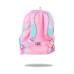 Ученическа раница CoolPack Factor 16 Tie Dye отзад, с презрамки