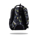 Ученическа раница CoolPack Fast Dinopark отзад, с презрамки