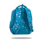 Ученическа раница CoolPack Fast Seafish отзад, с презрамки