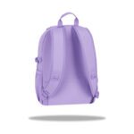 Ученическа раница CoolPack Fin Pastel Purple отзад, с презрамки