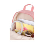 Ученическа раница CoolPack Fin Peach отвътре, с тетрадки