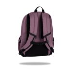 Ученическа раница CoolPack Impact Pro Pink отзад, с презрамки