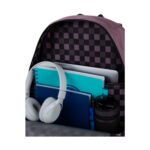 Ученическа раница CoolPack Impact Pro Pink отвътре, с тетрадки и бутилка