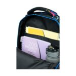 Ученическа раница CoolPack Jerry Hello Kitty Neon Black отвътре, с тетрадки и бутилка