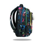 Ученическа раница CoolPack Jerry Hello Kitty Neon Black отстрани