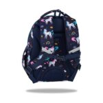 Ученическа раница CoolPack Jerry Mrs Unicorn отзад, с презрамки