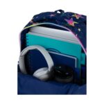 Ученическа раница CoolPack Jerry Stars отвътре, с тетрадки