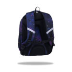 Ученическа раница CoolPack Jerry Stitch Gold отзад, с презрамки