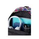 Ученическа раница CoolPack Prime Pro Diary отвътре, с тетрадки и бутилка