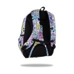 Ученическа раница CoolPack Prime Pro Mood отзад, с презрамки