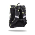 Ученическа раница CoolPack Primo Ultra Base Dinopark с аксесоари отзад, с презрамки