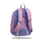 Ученическа раница CoolPack Rider Hello Kitty Pastel отзад, с презрамки