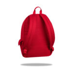 Ученическа раница CoolPack rpet Red Sonic отзад, с презрамки