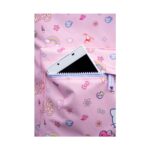 Ученическа раница CoolPack Scout Hello Kitty Pastel, преден джоб с цип отблизо