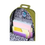 Ученическа раница CoolPack Scout Pro Mustard Stitch отвътре, с тетрадки