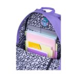 Ученическа раница CoolPack Scout Pro Purple Stitch отвътре, с тетрадки
