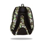Ученическа раница CoolPack Spiner Termic Army Stars отзад, с презрамки