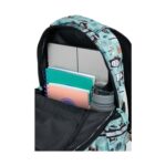 Ученическа раница CoolPack Spiner Termic Shoppy отвътре, с тетрадки и бутилка