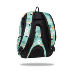 Ученическа раница CoolPack Spiner Termic Toucans отзад, с презрамки