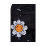 Ученическа раница CoolPack Sully Black, преден джоб с мрежа отблизо