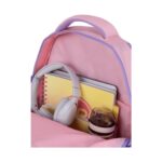 Ученическа раница CoolPack Sully Peach отвътре, с тетрадки