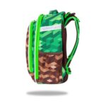 Ученическа раница CoolPack Turtle City Jungle отстрани