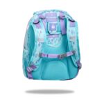 Ученическа раница CoolPack Turtle Frozen отзад, с презрамки