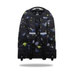 Ученическа раница на колела CoolPack Alan Atlantis отзад, с презрамки и колела