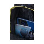Ученическа раница на колела CoolPack Alan Atlantis отвътре, с тетрадки и бутилка