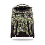 Ученическа раница на колела CoolPack Compact Army Stars отзад, с презрамки и колела