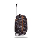 Ученическа раница на колела CoolPack Compact Bmx отстрани, с телескопична дръжка и колела
