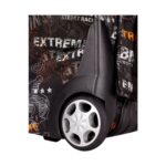 Ученическа раница на колела CoolPack Compact Bmx, колелата и основата отблизо