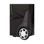 Ученическа раница на колела CoolPack Compact Gradient Grass, колелата и основата отблизо