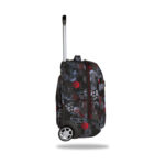Ученическа раница на колела CoolPack Compact Like a Ball отстрани, с телескопична дръжка и колела