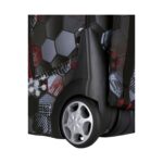 Ученическа раница на колела CoolPack Compact Like a Ball, колелата и основата отблизо