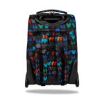 Ученическа раница на колела CoolPack Compact Mickey Mouse отзад, с презрамки и колела