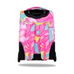 Ученическа раница на колела CoolPack Compact Minnie Mouse отзад, с презрамки и колела