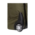 Ученическа раница на колела CoolPack Compact rpet Olive, колелата и основата отблизо