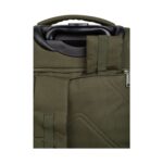Ученическа раница на колела CoolPack Compact rpet Olive, горна дръжка и цип отблизо