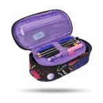 Ученически несесер CoolPack Campus Stitch Black отвътре
