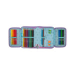 Ученически несесер CoolPack Clipper Frozen отвътре