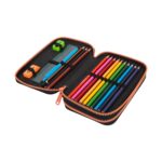 Ученически несесер CoolPack Jumper 2 Capybara с пособия отвътре