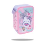 Ученически несесер CoolPack Jumper 3 Hello Kitty Pastel с пособия