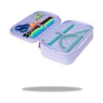 Ученически несесер CoolPack Jumper 3 Hello Kitty Pastel с пособия отвътре