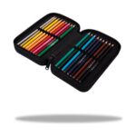 Ученически несесер CoolPack Jumper 3 K-POP Dark отвътре