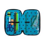 Ученически несесер CoolPack Jumper 3 Mickey Mouse с пособия отвътре