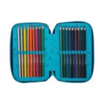 Ученически несесер CoolPack Jumper 3 Stitch с пособия отвътре